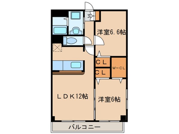 紅雲の物件間取画像